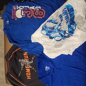 Lot of 4 Boys Long-sleeve tees size 7/8
